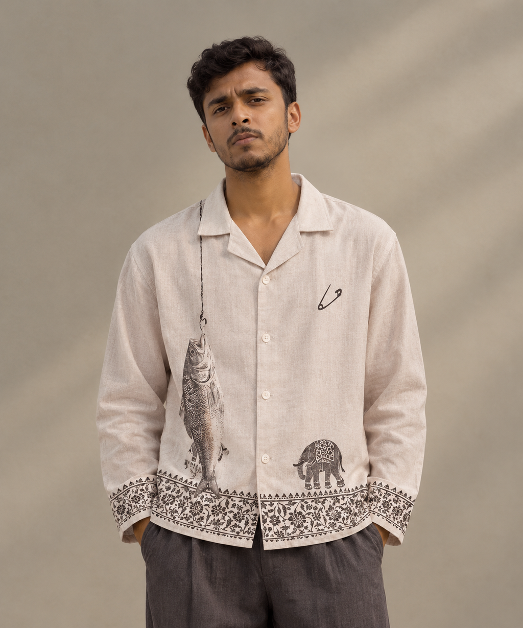 Echelon — Aranya Off White Shirt