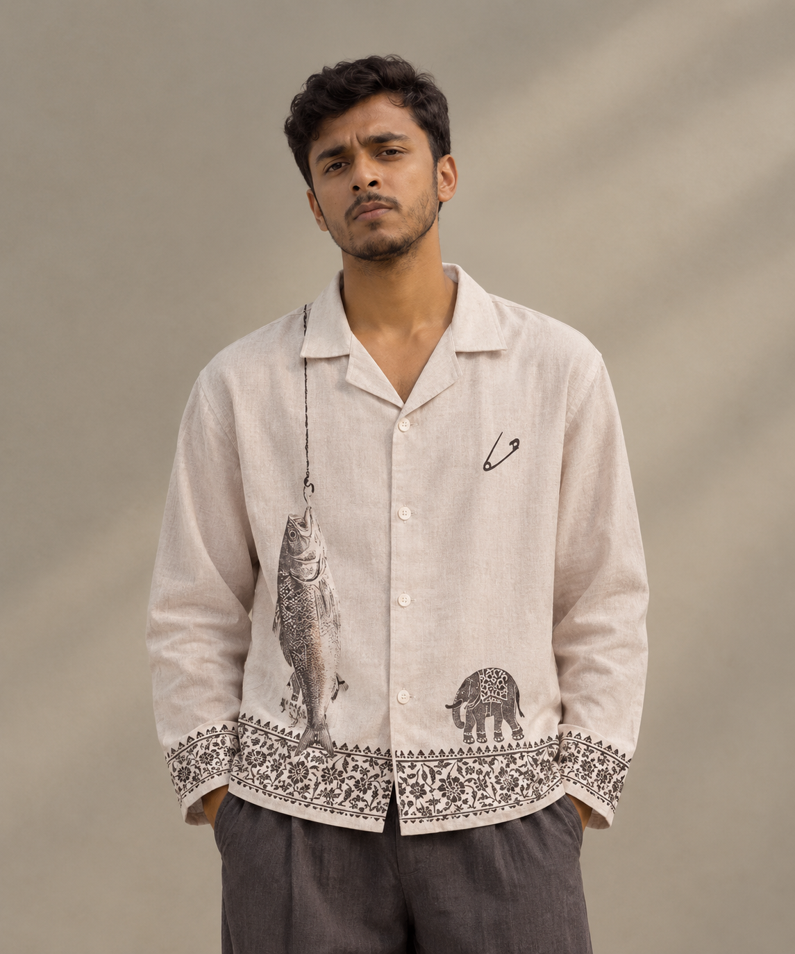 Echelon — Aranya Off White Shirt