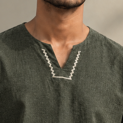Sovereign — Deep Olive Shirt